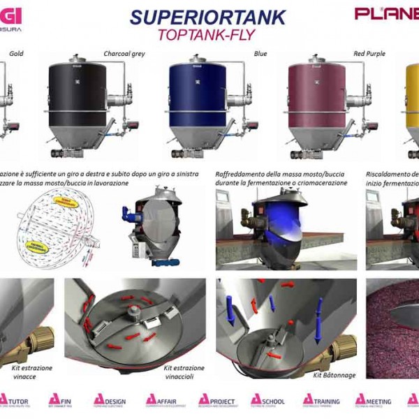 SUOERIORTANK FERMENTATORI TOPTANK-FLY 2