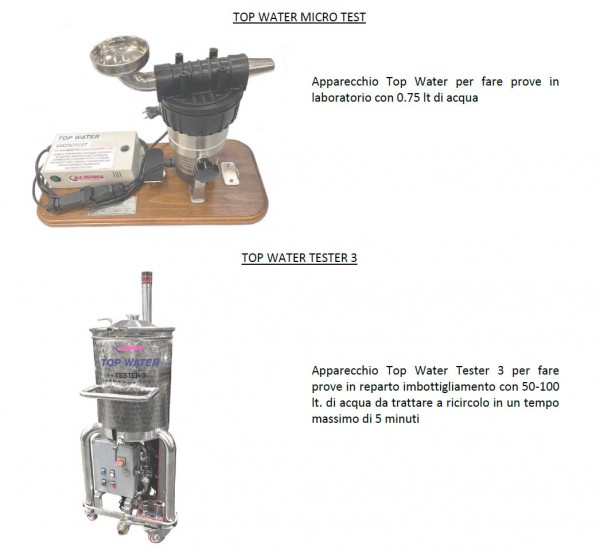 Trattamento dell’Acqua con la Tecnologia “Top Water” – PEF
