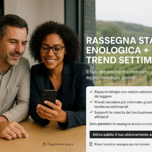 Rassegna Stampa Enologica + Trend Settimanale